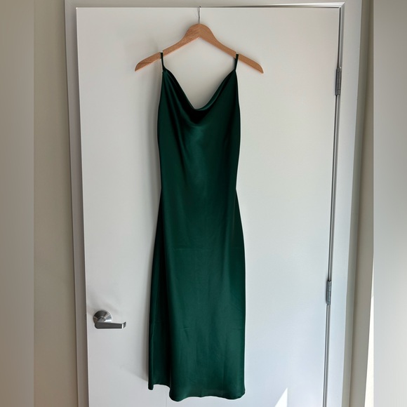 Petal and Pup satin cowl neck dress, size 6 - Picture 1 of 3